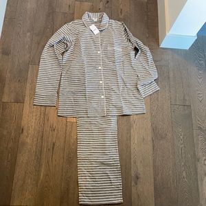 JCrew striped pajamas